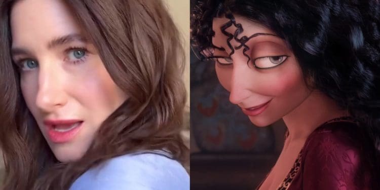 Kathryn Hahn Mother Gothel live-action Tangled
