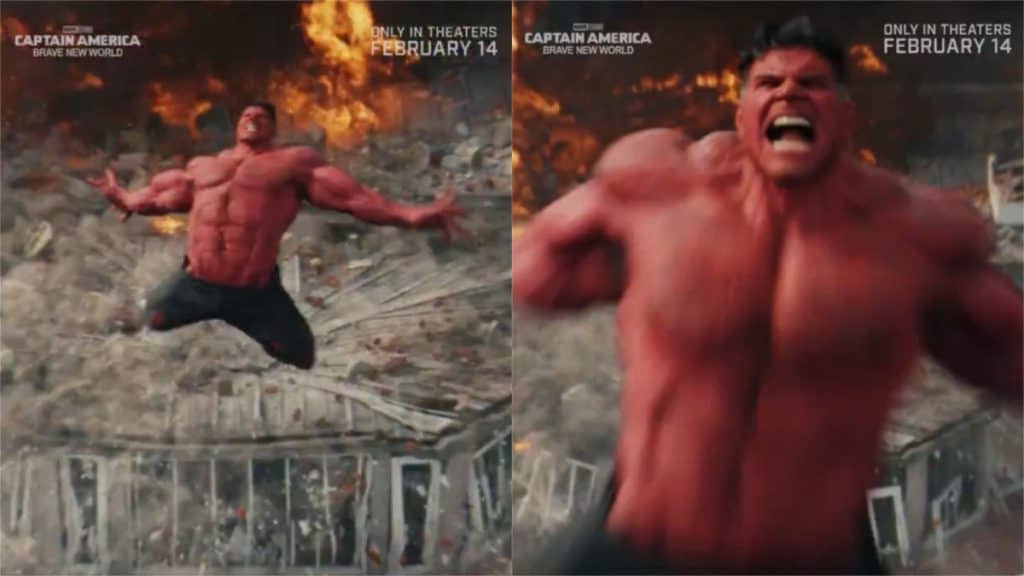 Captain America: Brave New World Red Hulk teaser
