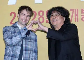 Robert Pattinson Bong Joon-ho Mickey 17 press conference