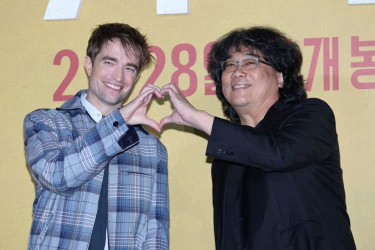 Robert Pattinson Bong Joon-ho Mickey 17 press conference
