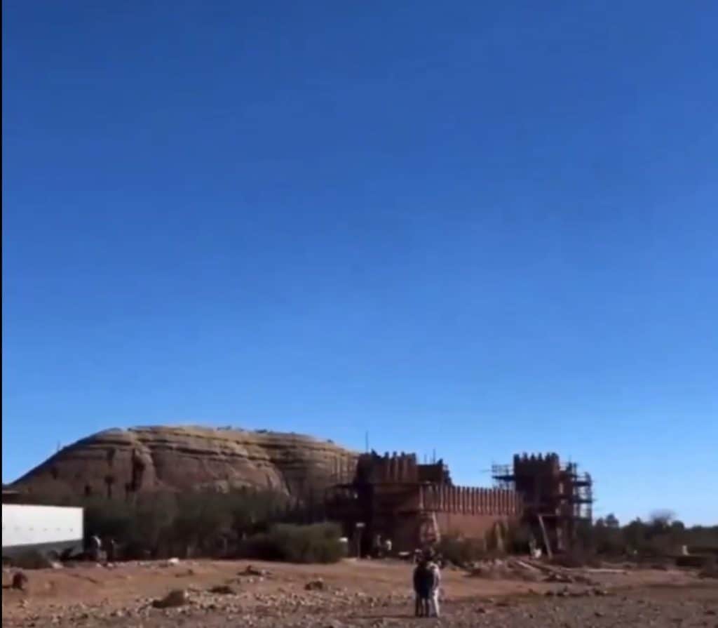 Christopher Nolan's The Odyssey begins filming in Aït Benhaddou, Morocco, in February 2025. Get an exclusive look at the set under construction as anticipation builds for this epic adventure.