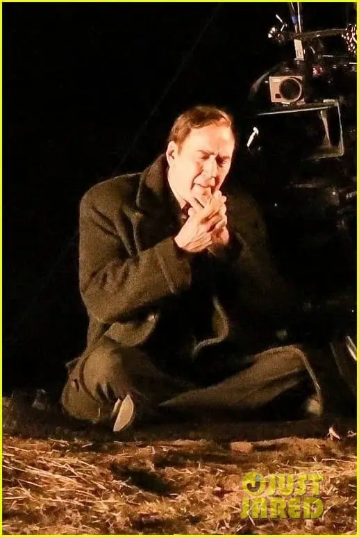 Nicolas Cage Spider-Noir filming Spider-Noir Los Angeles