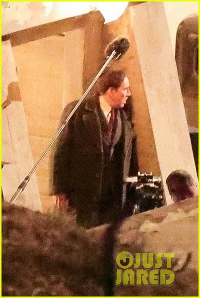 Nicolas Cage Spider-Noir filming Spider-Noir Los Angeles