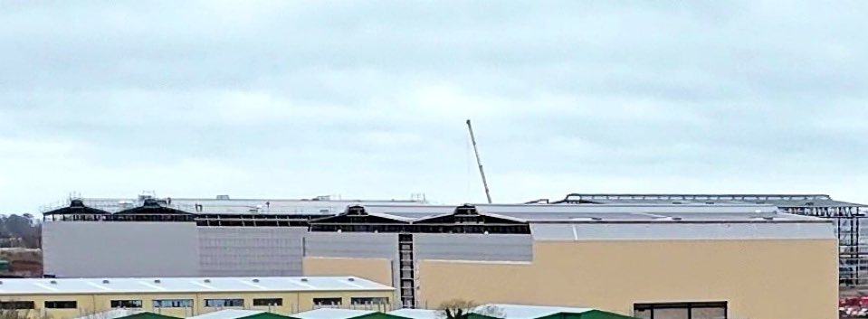 Avengers: Doomsday set construction in London