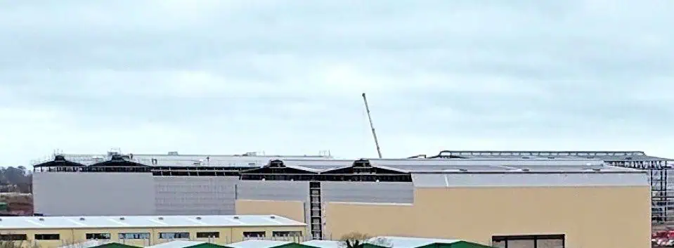 Avengers: Doomsday set construction in London