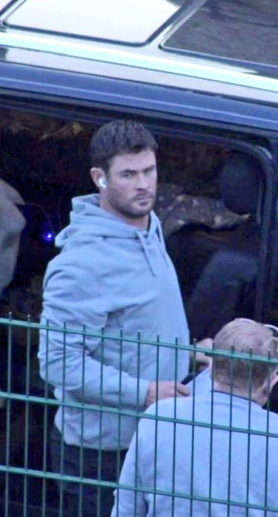 Avengers: Doomsday set construction in London