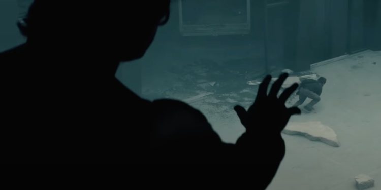 Sentry flattening civilians in Thunderbolts trailer