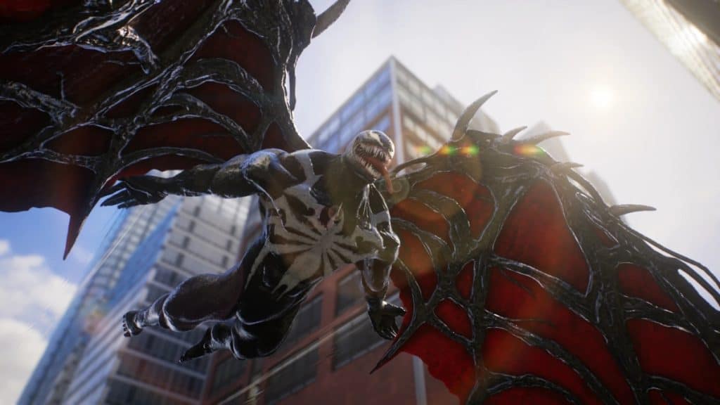 Spider-Man 2 Venom's Wings Mod