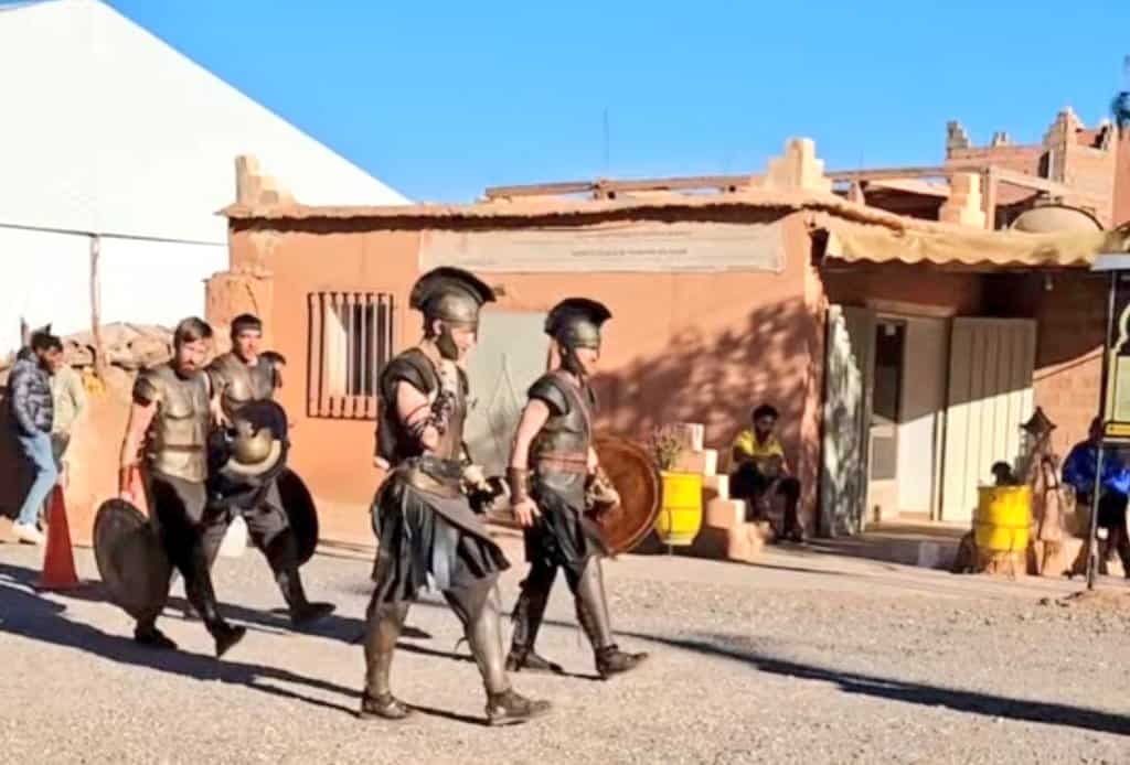 Christopher Nolan is currently in Morocco filming 'The Odyssey.'