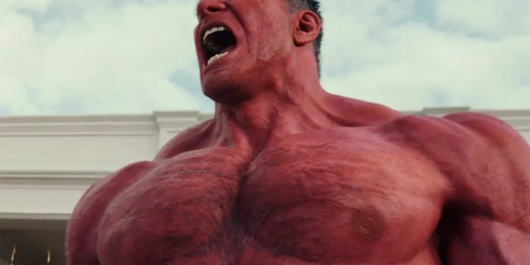 Captain America vs. Red Hulk leaked clip