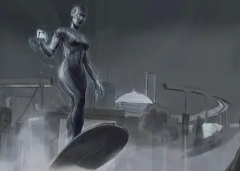 Julia Garner Silver Surfer The Fantastic Four: First Steps