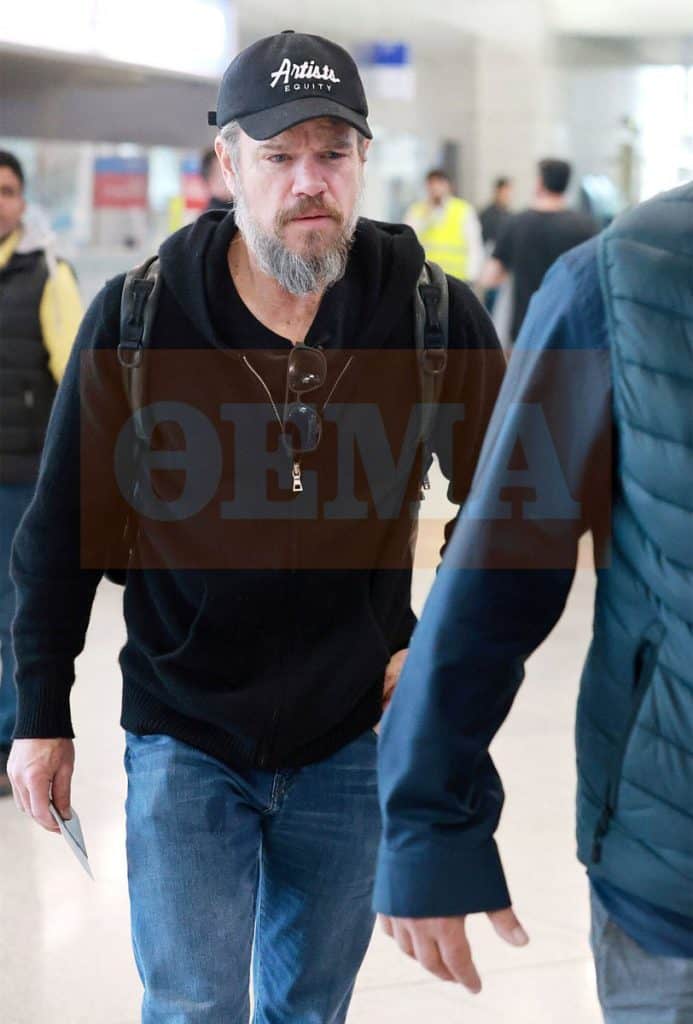 Matt Damon has been spotted in Greece for the filming of Christopher Nolan's The Odyssey. Filming begins this week and will wrap up early next week. Charlize Theron has also arrived on location.