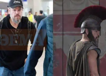 Matt Damon has been spotted in Greece for the filming of Christopher Nolan's The Odyssey. Filming begins this week and will wrap up early next week. Charlize Theron has also arrived on location.