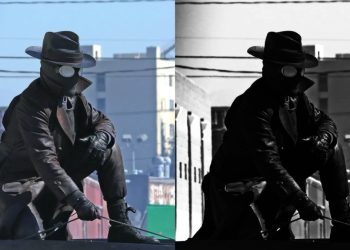 Amazon's Spider-Noir series black and white