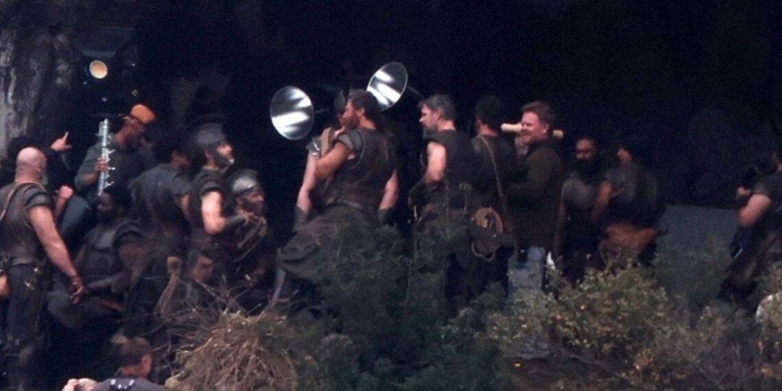 Matt Damon Seen on Set of Christopher Nolan’s The Odyssey