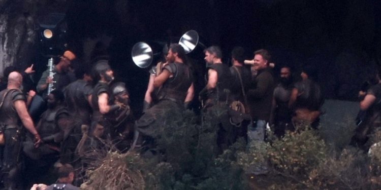 Matt Damon Seen on Set of Christopher Nolan’s The Odyssey