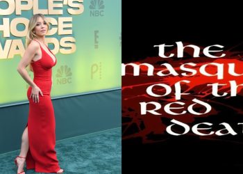 Sydney Sweeney The Masque of the Red Death filming