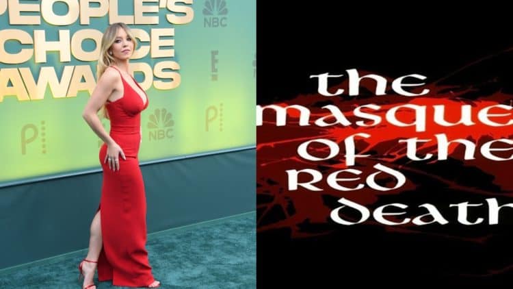 Sydney Sweeney The Masque of the Red Death filming