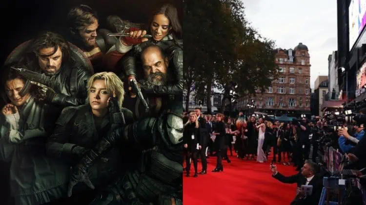 Thunderbolts red-carpet premiere in London