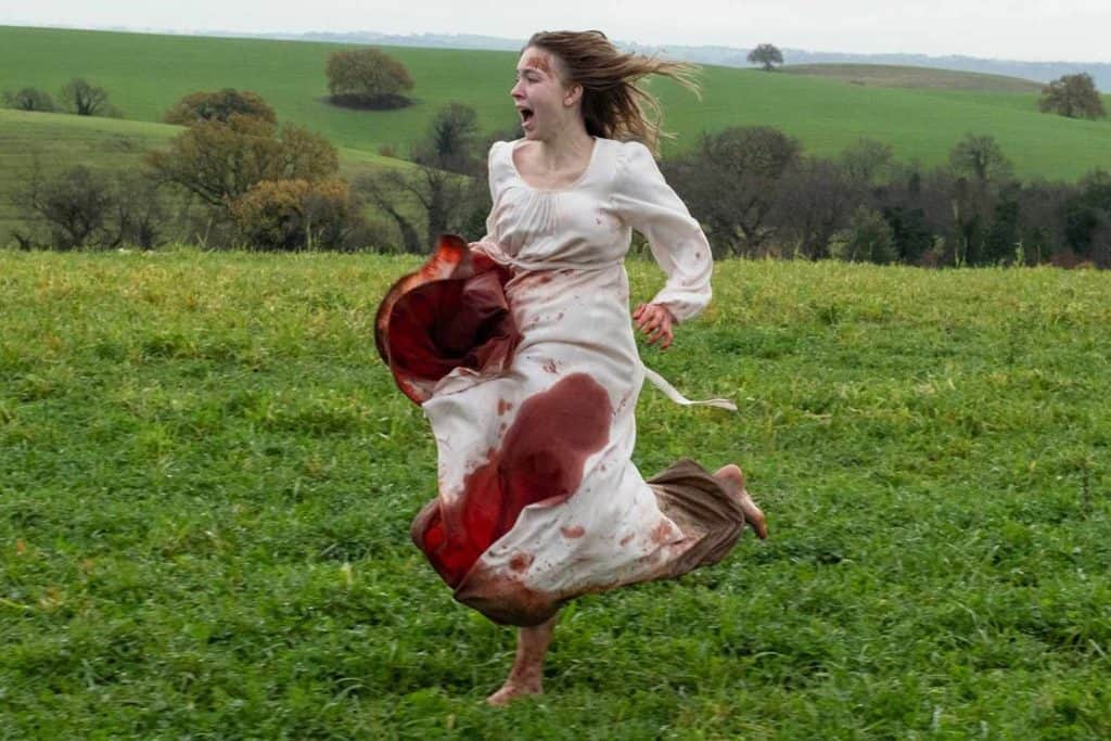 Sydney Sweeney The Masque of the Red Death filming