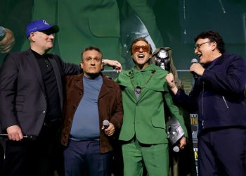 Robert Downey Jr. as Doctor Doom in Avengers: Doomsday