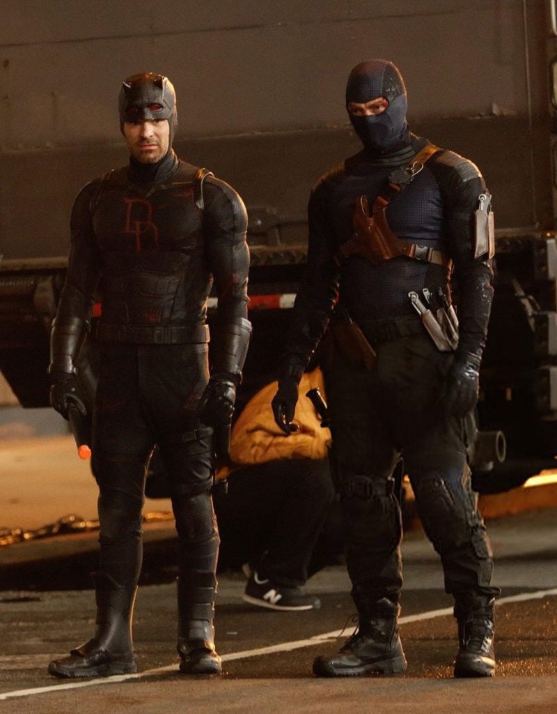 Charlie Cox’s Daredevil and Wilson Bethel’s Bullseye Spotted Filming Action Scene for Daredevil: Born Again Season 2 in New York City