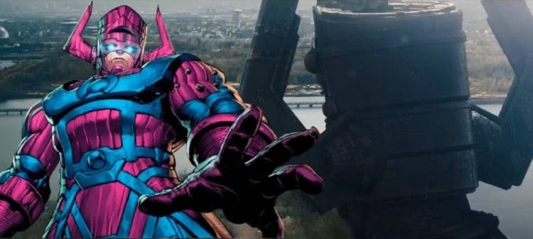 Galactus real costume in Fantastic Four: First Steps