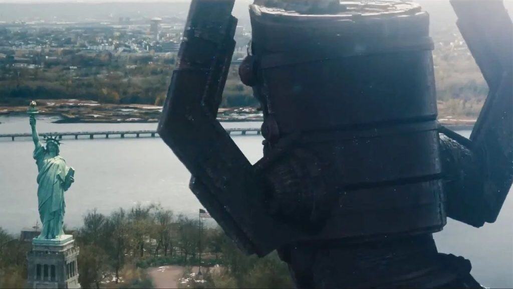 Galactus real costume in Fantastic Four: First Steps