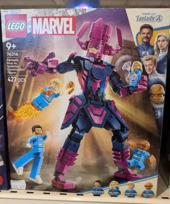 Galactus Fantastic Four First Steps LEGO set