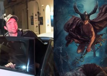 Robert Pattinson Hermes The Odyssey