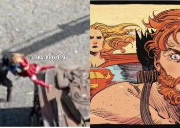 Supergirl: Woman of Tomorrow set images krem