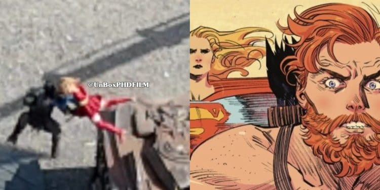 Supergirl: Woman of Tomorrow set images krem