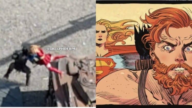 Supergirl: Woman of Tomorrow set images krem