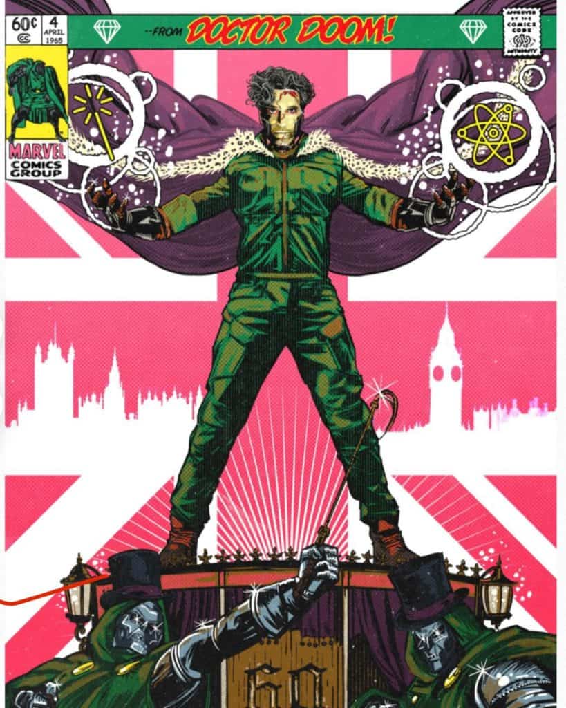 Robert Downey Jr. Victor Von Doom look