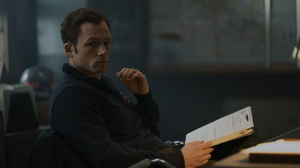 Taron Egerton Smoke Apple TV+