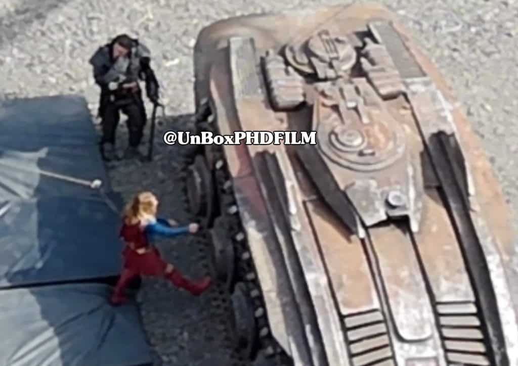 Supergirl: Woman of Tomorrow set images krem