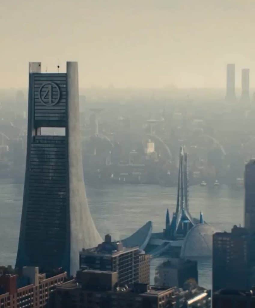 A new Fantastic Four: First Steps teaser reveals a full look at the Baxter Building and the nearby Excelsior Launch Pad.