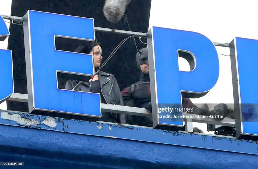Krysten Ritter and Charlie Cox were spotted filming Daredevil: Born Again Season 2 in Brooklyn, NYC, marking the return of Jessica Jones and Daredevil to the Marvel universe.
