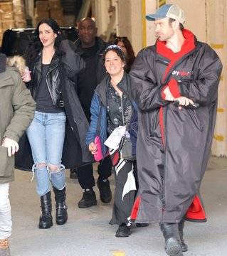 Krysten Ritter and Charlie Cox were spotted filming Daredevil: Born Again Season 2 in Brooklyn, NYC, marking the return of Jessica Jones and Daredevil to the Marvel universe.