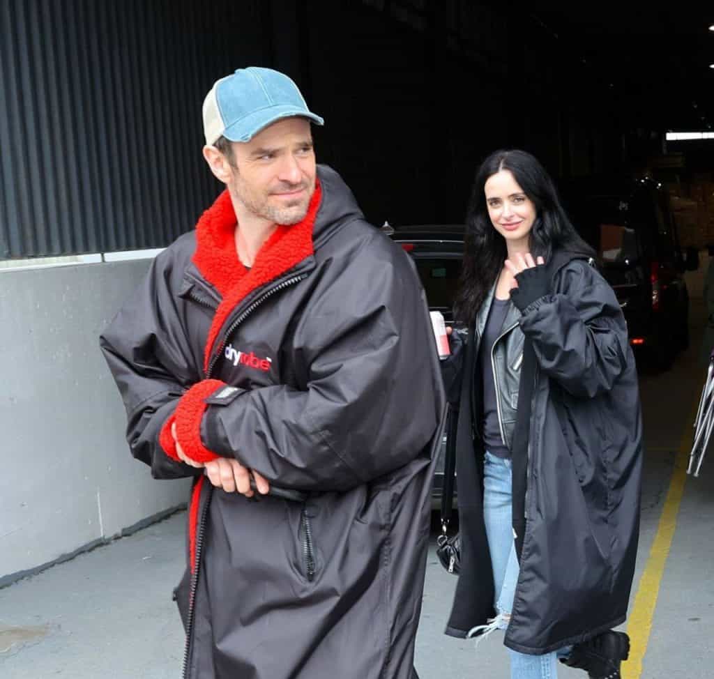 Krysten Ritter and Charlie Cox were spotted filming Daredevil: Born Again Season 2 in Brooklyn, NYC, marking the return of Jessica Jones and Daredevil to the Marvel universe.