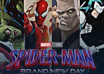 New details from the Disney Blockbuster panel reveal that Spider-Man: Brand New Day will reportedly feature Scorpion, Boomerang, and Tombstone as villains, with filming set to begin in August 2025.