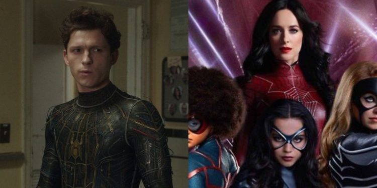 Madame Web was originally planned as part of the MCU, featuring Tom Holland’s Spider-Man and Spider-Women saving baby Peter Parker.