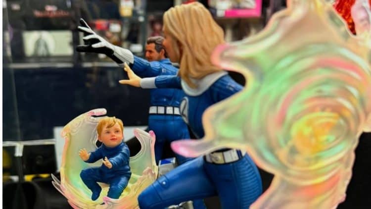 The Fantastic Four: First Steps figures