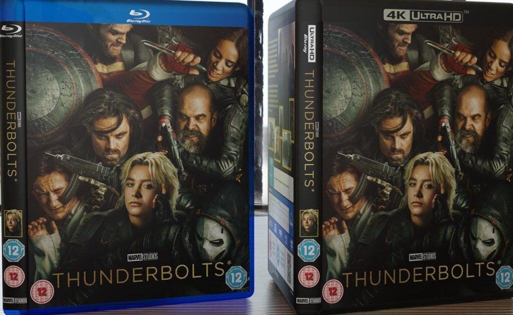 Thunderbolts* will be available on DVD, 4K UHD, and Blu-ray starting July 29, 2025.