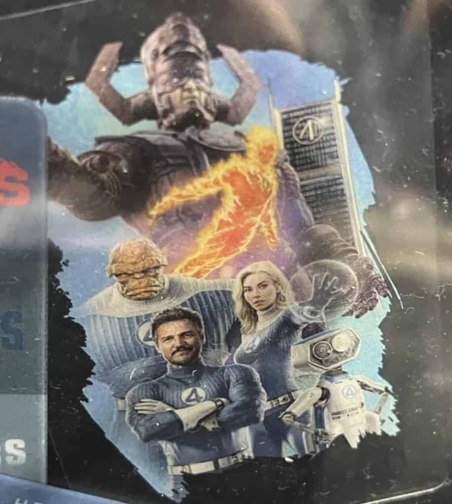 The Fantastic Four: First Steps promotional art new