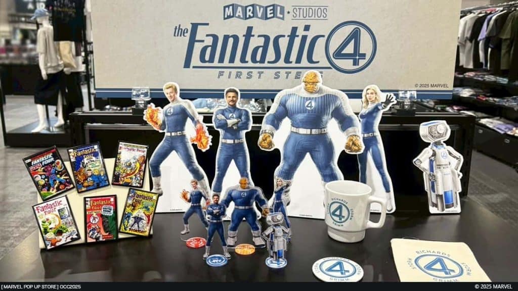 The Fantastic Four: First Steps promotional art new