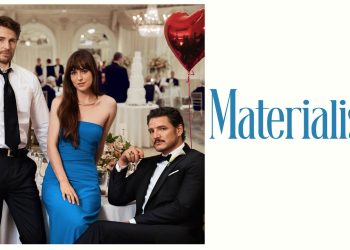 The Materialists VOD release date is set for July 15, 2025. Watch Celine Song's new film starring Dakota Johnson, Pedro Pascal, and Chris Evans on Amazon, iTunes, Vudu, and more.