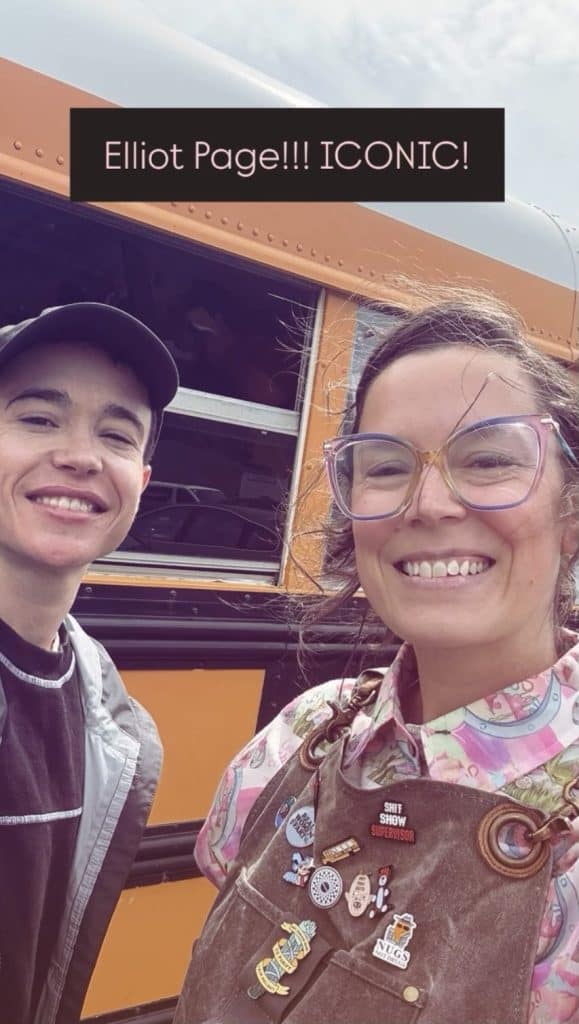 Elliot Page was spotted on the set of Christopher Nolan's The Odyssey in Iceland, with Zendaya also confirmed to be at the filming location alongside him.