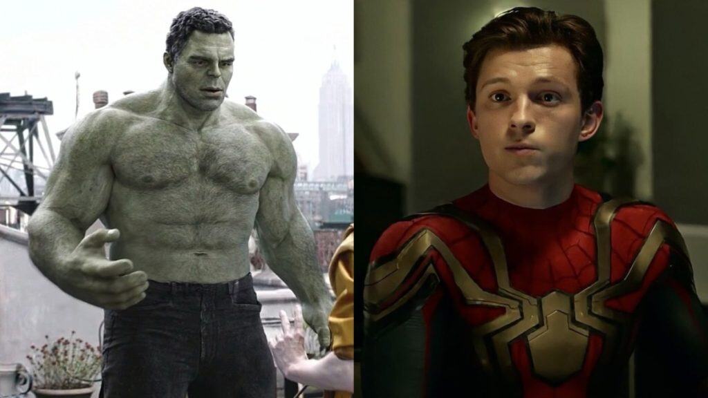 Spider-Man swinging through New York City with shadowy figures of rumored villains in the background, teasing the male and female antagonists in Marvel's 'Spider-Man: Brand New Day'