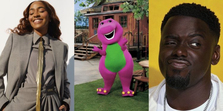 Ayo Edebiri confirms she’s writing the Barney movie for A24 and Mattel Films, with Daniel Kaluuya producing a fresh, adult-oriented take.